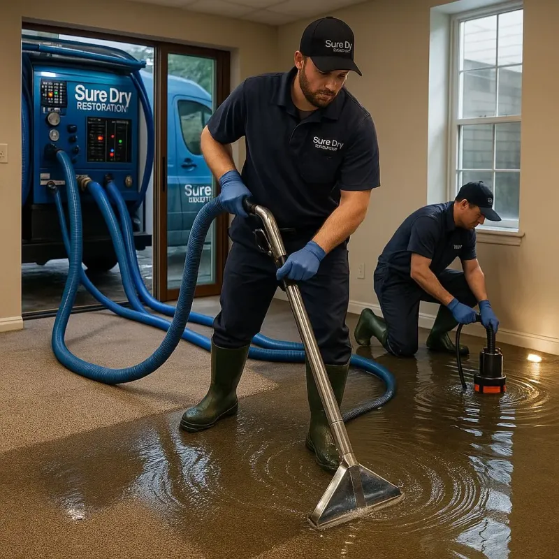 Water Extraction and Removal process in Sallisaw, OK